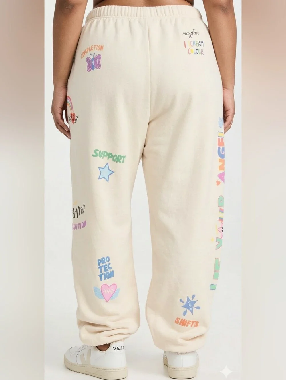 Mayfair x @ISCREAMCOLOUR Joggers Let Your Angels Lead The Way XXL New - Picture 2 of 8